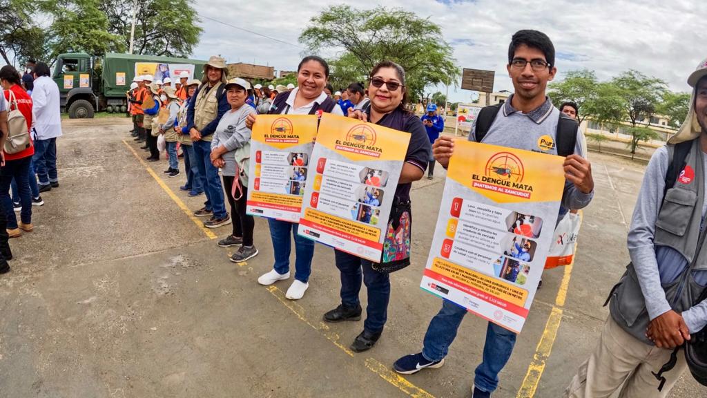 Piura: Minsa y Diresa presentan comité multisectorial de salud para controlar el incremento de casos de dengue