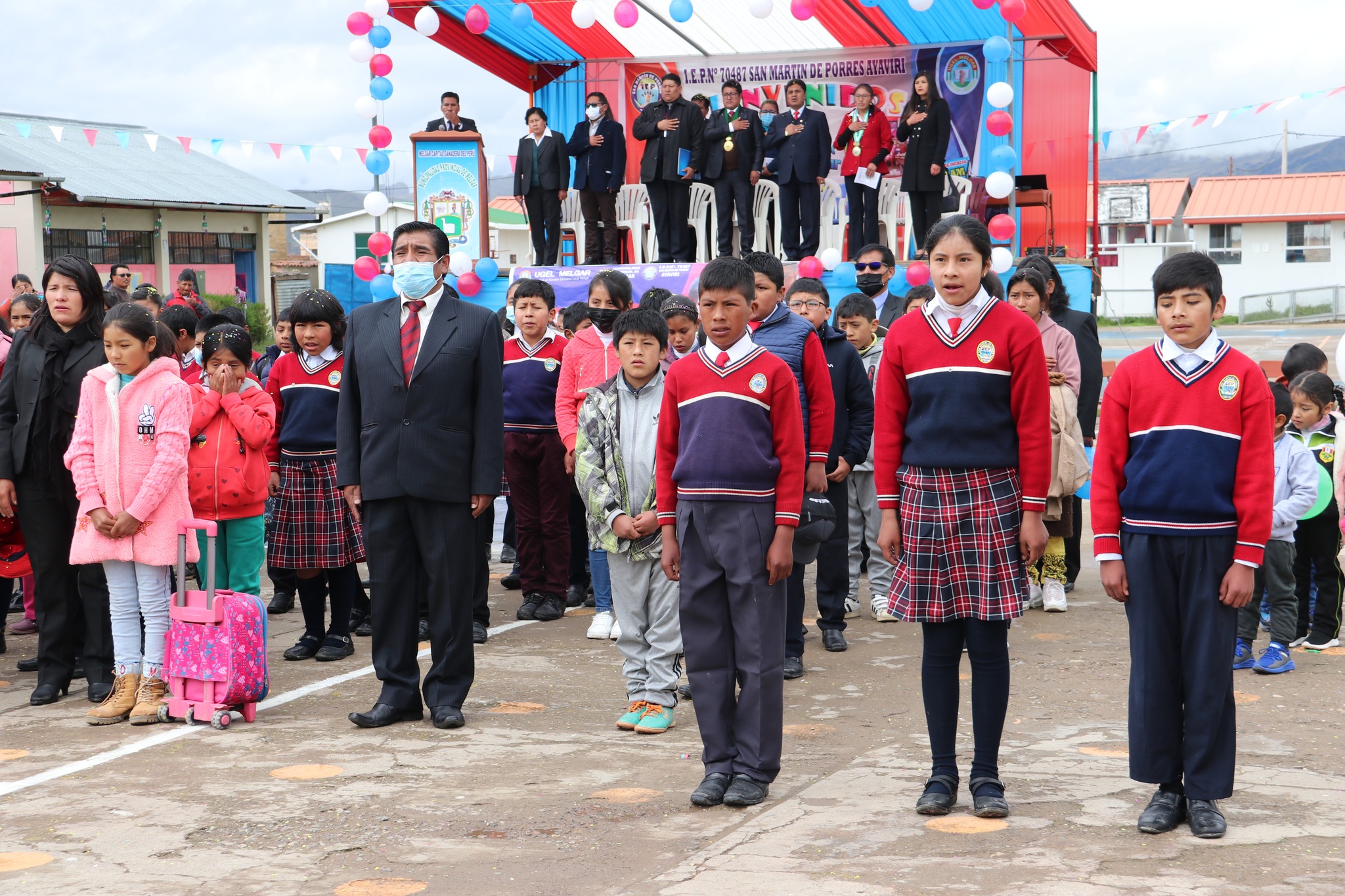 Ceremonia del Buen Inicio del Año Escolar 2023 en el Ámbito de la Ugel Melgar.