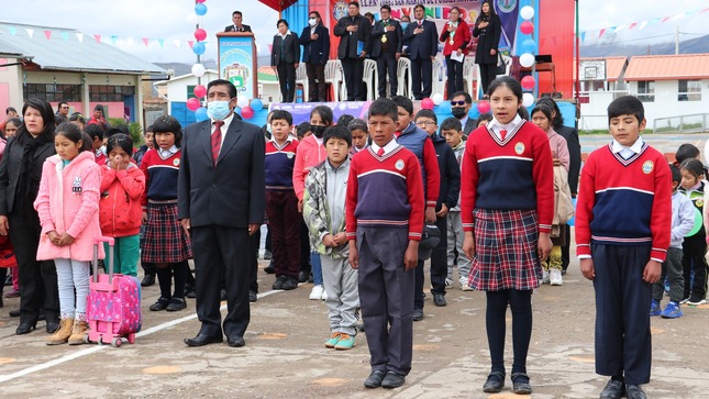 Ceremonia del Buen Inicio del Año Escolar 2023 en el Ámbito de la Ugel Melgar.