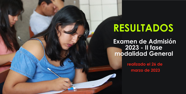 Archivo IMAGEN de Examen de Admisión 2023 -II Fase Modalidad General