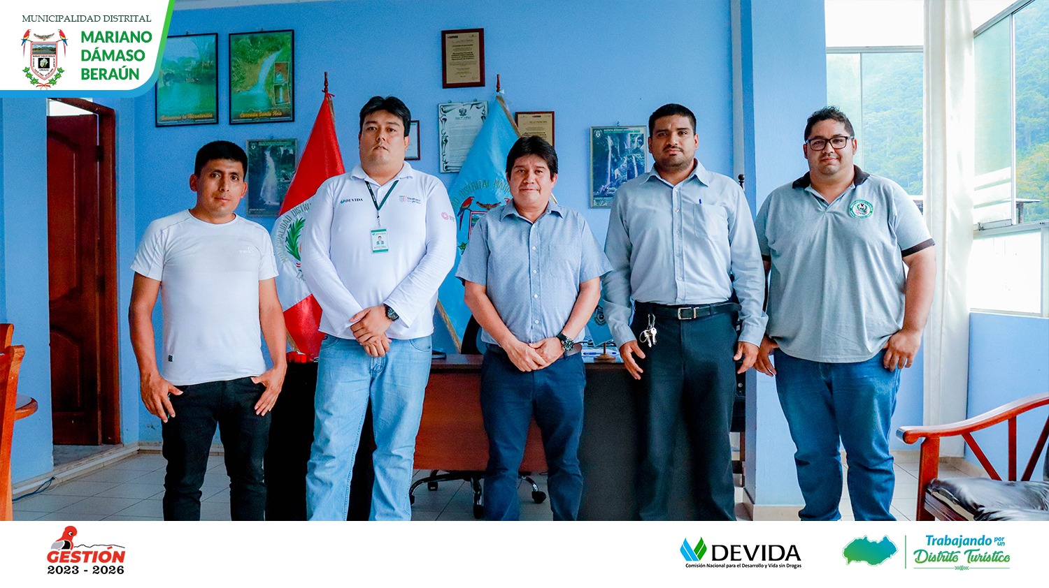 Reunión de coordinación de trabajo con DEVIDA
