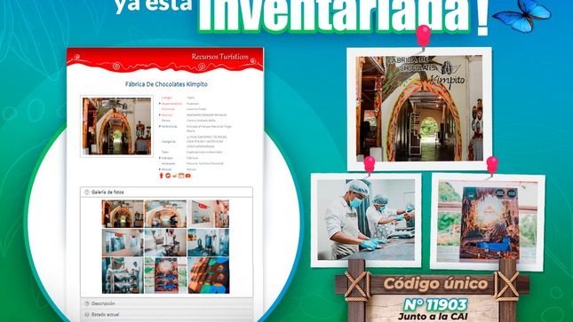 Fabrica de Chocolares KIMPITO Ya esta inventariada.