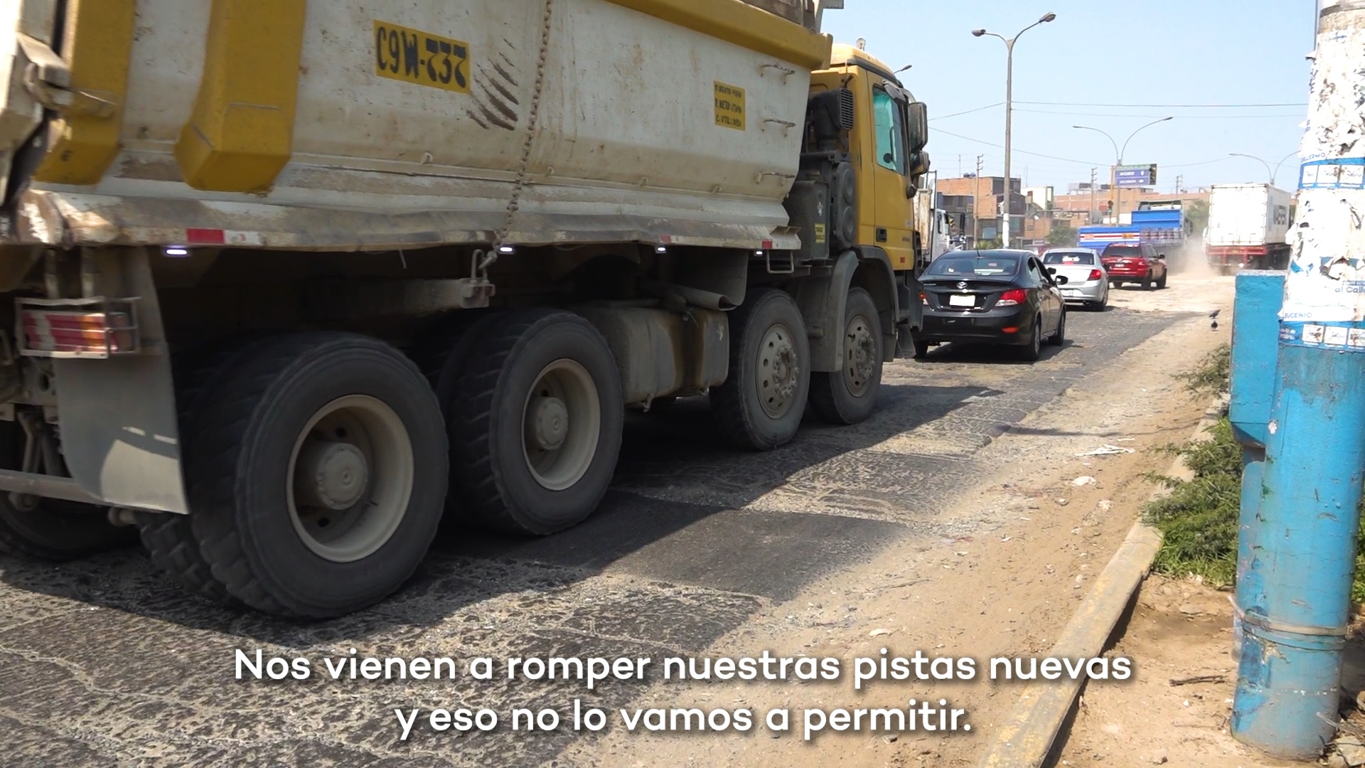 La Municipalidad del Callao impondrá el principio de autoridad ante el desorden y peligro ocasionado por los vehículos de carga pesada.