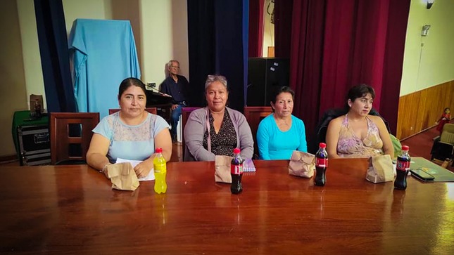 Realizan taller informativo sobre el programa de complementación alimentaria y violencia a la mujer