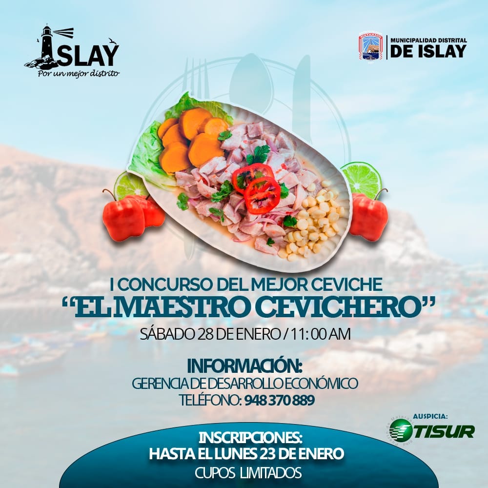I CONCURSO DEL MEJRO CEVICHE