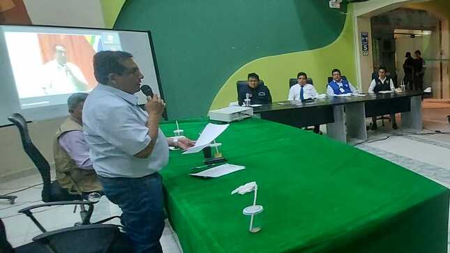 Primera sesión ordinaria y audiencia pública de rendición de cuentas de COPROSEC La Convención