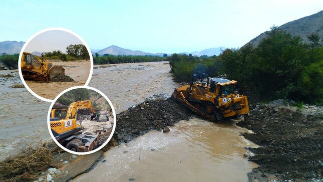 Gore Lima moviliza 60 maquinarias pesadas para afrontar las amenazas por huaicos y lluvias