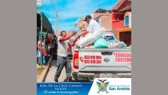 Se Realizó El Recojo De Donaciones Casa Por Casa En La Zona Norte Del Distrito De San Andrés