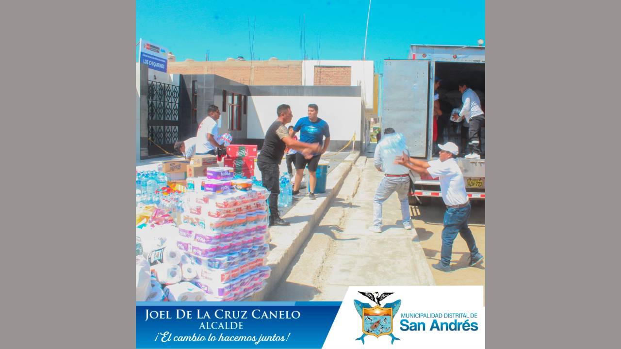 Municipalidad De San Andrés Realizó El Traslado De Las Donaciones Hacia El Distrito De Huáncano.