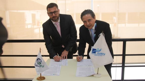 INEN firma convenio con SALUDPOL que permite seguir atendiendo a pacientes oncológicos del seguro policial