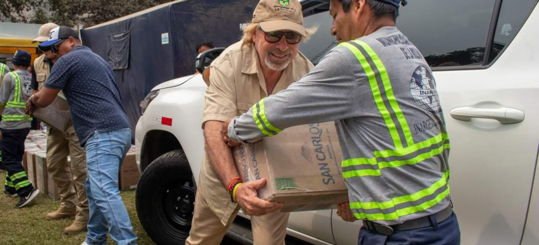 La Molina entrega cinco toneladas de ayuda humanitaria a damnificados por lluvias en Chaclacayo