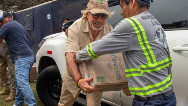 La Molina entrega cinco toneladas de ayuda humanitaria a damnificados por lluvias en Chaclacayo