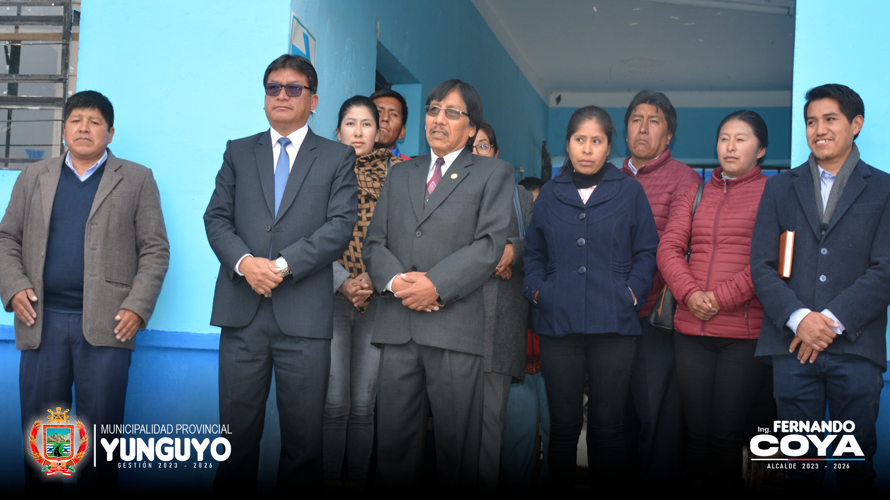 Municipalidad de Yunguyo Inicio con Distribución de Cuadernos Escolares