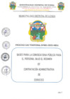 Vista preliminar de documento BASES PARA LA CONVOCATORIA PUBLICA PARA EL PERSONAL BAJO EL REGIMEN DE CONTRATACION ADMINISTRATIVA DE SERVICIOS.PROCESO CAS TEMPORAL Nº001-2023-MDU