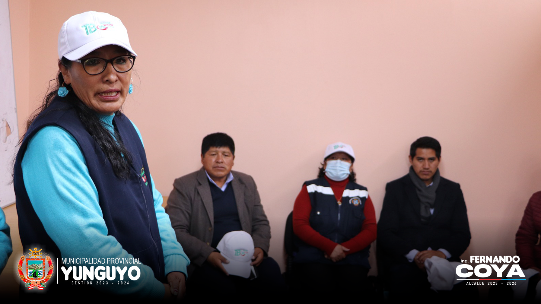 Municipio de Yunguyo participo en la marcha de sensibilización por el Día Mundial de la Lucha Contra la TBC