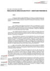 Vista preliminar de documento Resolución Directoral Ejecutiva