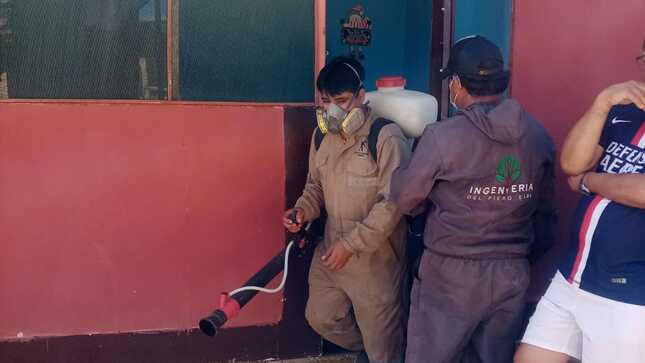 Se inició fumigación en diversos sectores del Distrito