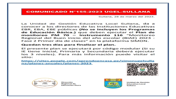 Comunicado N°155