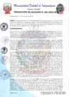 Vista preliminar de documento Resolucion de Alcaldia N° 061-2023-MDI