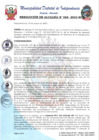 Vista preliminar de documento Resolucion de Alcaldia N° 065-2023-MDI