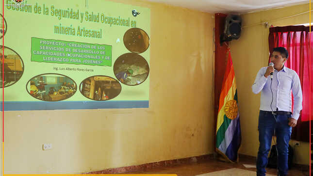 La Municipalidad provincial de Chumbivilcas, en el marco del proyecto “Creación de los servicios de desarrollo de capacidades ocupacionales y de liderazgo para los jóvenes de los distritos de Capacmarca, Chamaca, Colquemarca, Llusco, Quiñota y Santo Tomás” cuyo objetivo es el de abordar temas importantes de emprendimiento y liderazgo en nuestra comunidad, realizó en nuestro distrito el "Taller informativo en Salud y Seguridad Ocupacional en Minería Artesanal
En ese marco, y en coordinación con la Municipalidad Distrital de Colquemarca, se llevó a cabo dicho taller cuyo objetivo fue brindar información y capacitación en temas de salud y seguridad ocupacional a los jóvenes de nuestra comunidad, especialmente aquellos que se dedican a la minería artesanal. Durante la jornada, se abordaron temas como el uso adecuado de herramientas y maquinarias, medidas de prevención de accidentes, normativas y regulaciones en materia de seguridad y salud ocupacional, entre otros.
El taller contó con la participación de los responsables del proyecto, quienes brindaron información detallada y respondieron a las preguntas de los jóvenes participantes. La Municipalidad Distrital de Colquemarca y la Municipalidad provincial de Chumbivilcas reafirman su compromiso de seguir trabajando en la promoción de la educación y el desarrollo de capacidades de la juventud de nuestra comunidad, con el fin de contribuir al fortalecimiento del emprendimiento y liderazgo en nuestra región.
¡Colquemarca, un nuevo comienzo con oportunidades para todos!
Prof. Santos Oviedo Ataucuri - Alcalde
