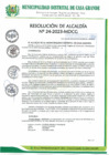 Vista preliminar de documento Resolución de Alcaldía 024-2023