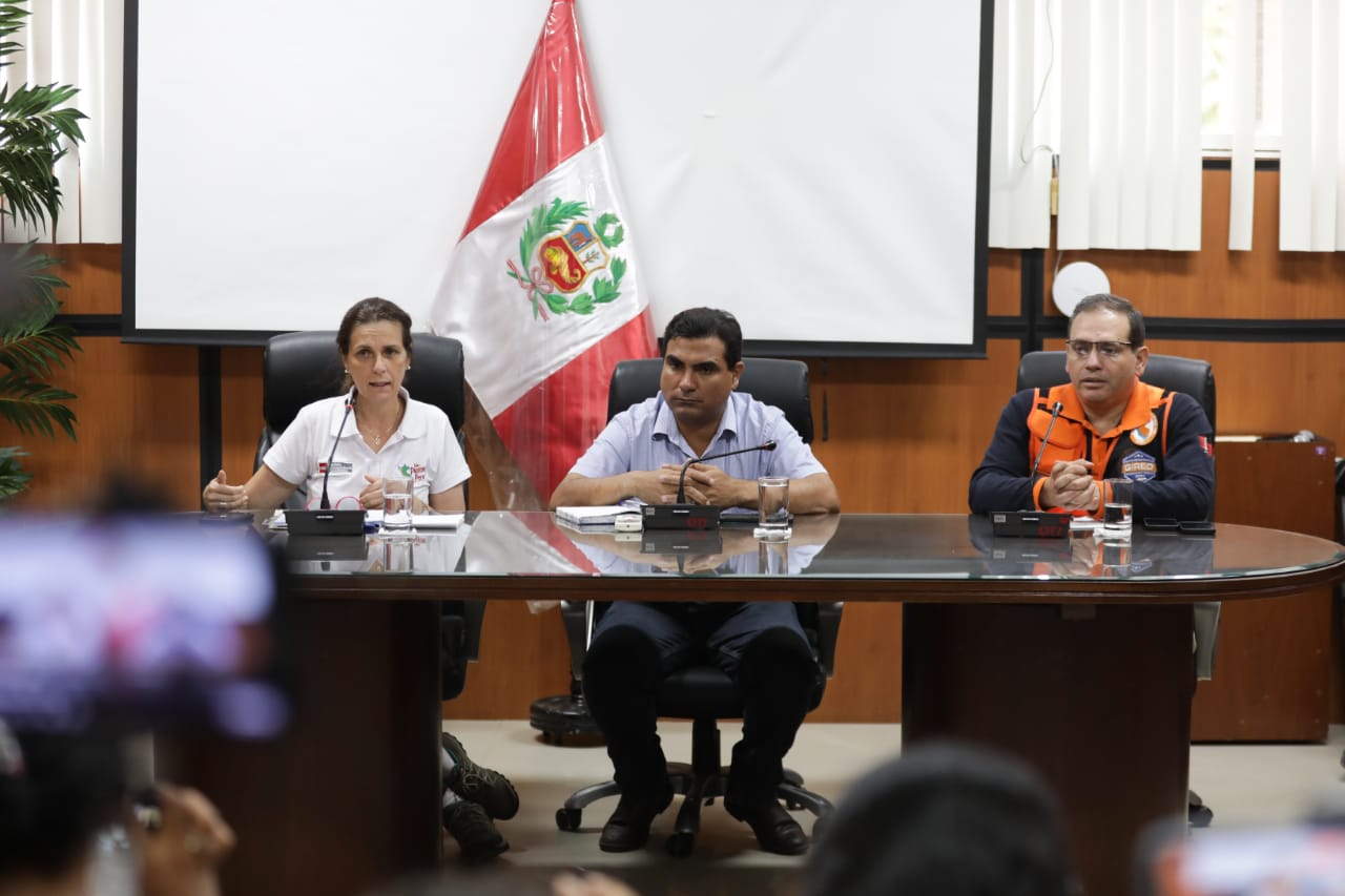 Ministra de Vivienda anuncia plan de intervención multisectorial en Piura ante llegada de El Niño Costero