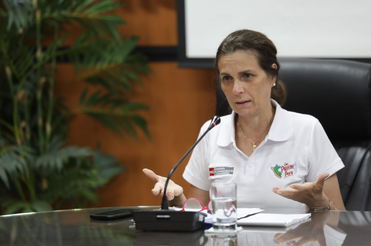 Ministra de Vivienda anuncia plan de intervención multisectorial en Piura ante llegada de El Niño Costero