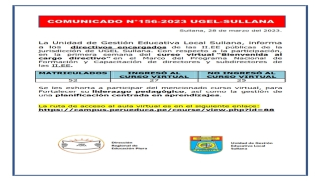 Comunicado N°156