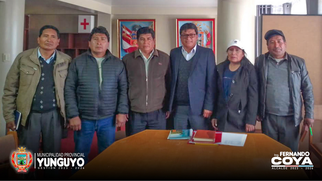 Alcalde Provincial se Reunió con Alcaldes Distritales para priorización de Proyectos