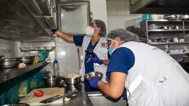Inspectoras sanitarias de la Municipalidad de Chorrillos