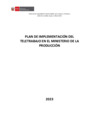Vista preliminar de documento PLAN DE IMPLEMETACION DEL TELETRABAJO