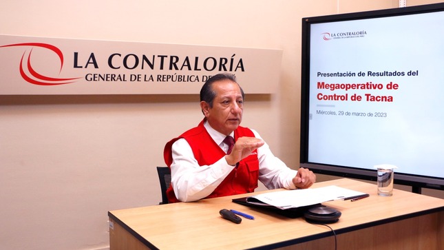 Contraloría observa ejecución de S/ 54 millones de recursos públicos en Megaoperativo de Control de Tacna