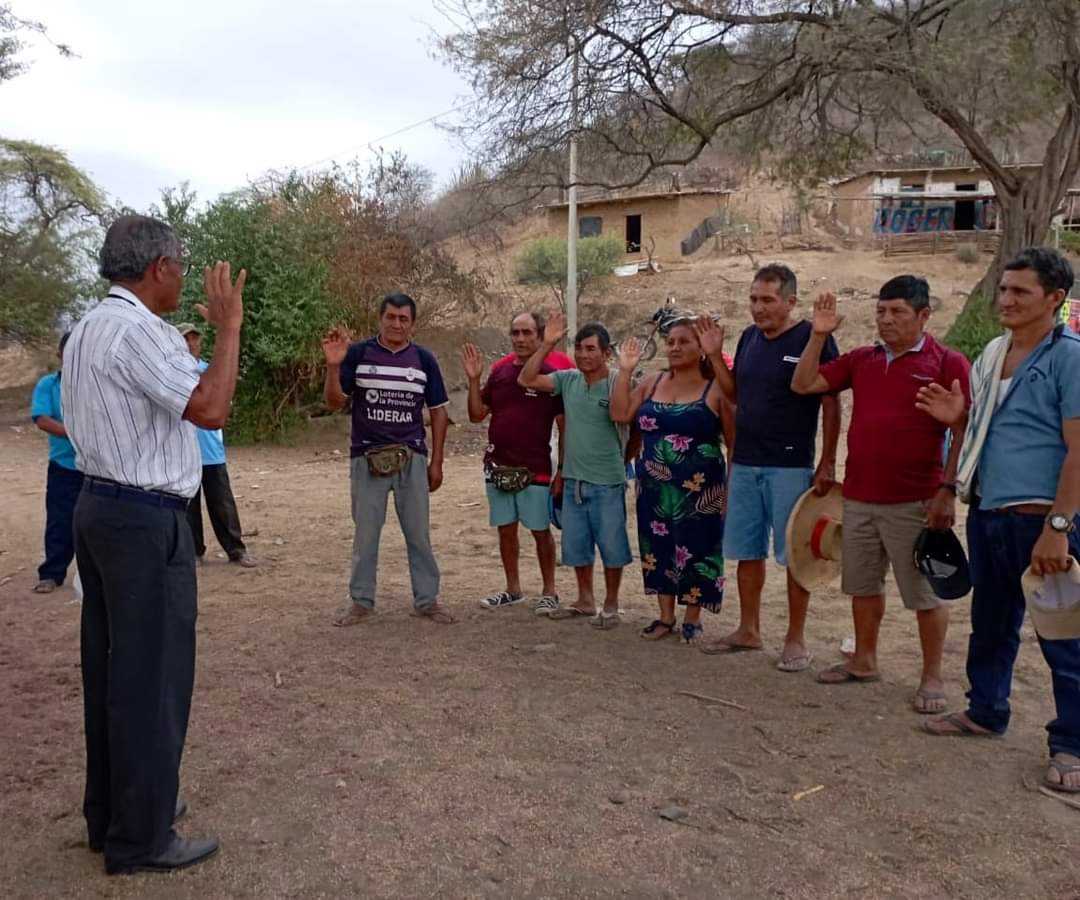 Juramentación de productores agropecuarios