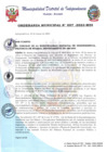Vista preliminar de documento Ordenanza Municipal N° 007-2023-MDI