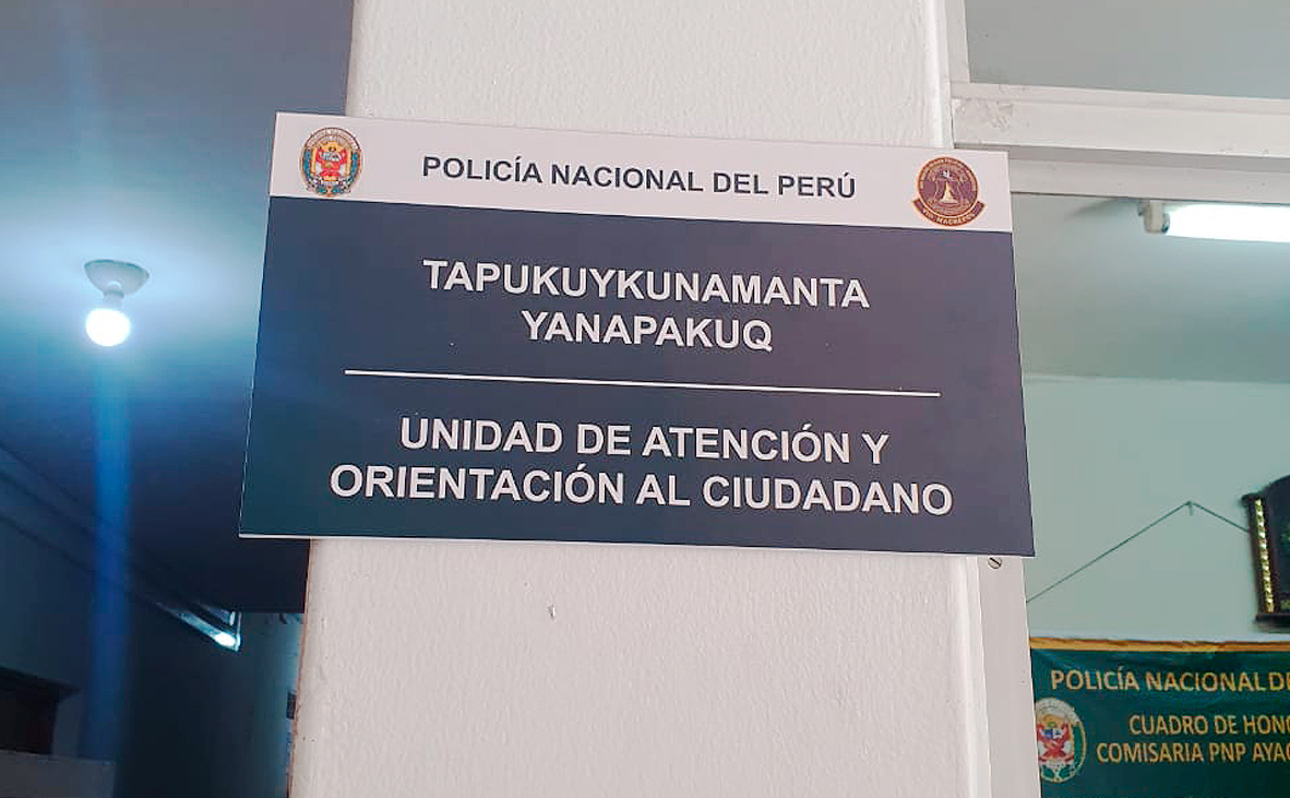 Servicios públicos: Cultura presenta Guía para implementación de señalética en lenguas indígenas u originarias 