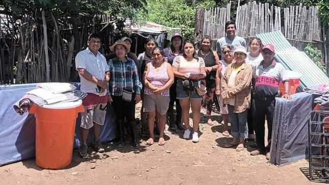 Entrega de ayuda humanitaria