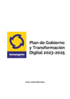 Vista preliminar de documento Plan de Gobierno y Transformación Digital de Osinergmin 2023-2025