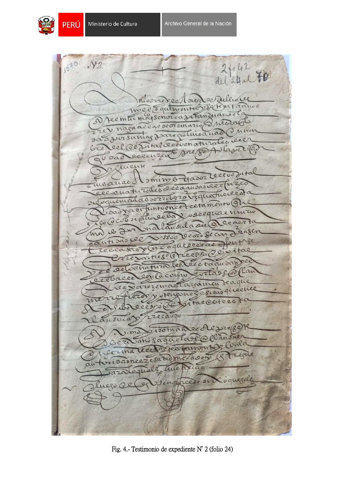 Declaran Patrimonio Cultural al Libro de testimonios de escrituras y expedientes referidos al Hospital de Naturales del Cusco (1559-1665)
