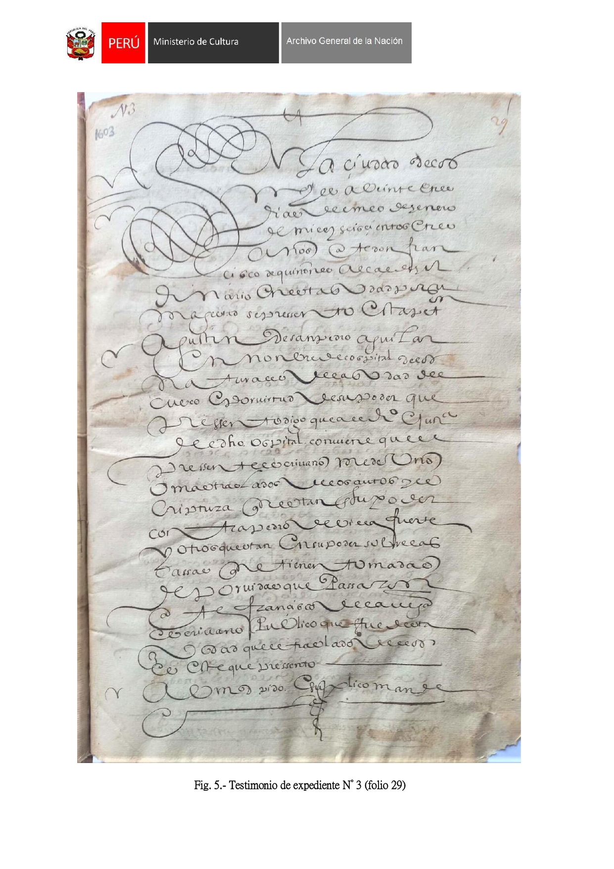Declaran Patrimonio Cultural al Libro de testimonios de escrituras y expedientes referidos al Hospital de Naturales del Cusco (1559-1665)