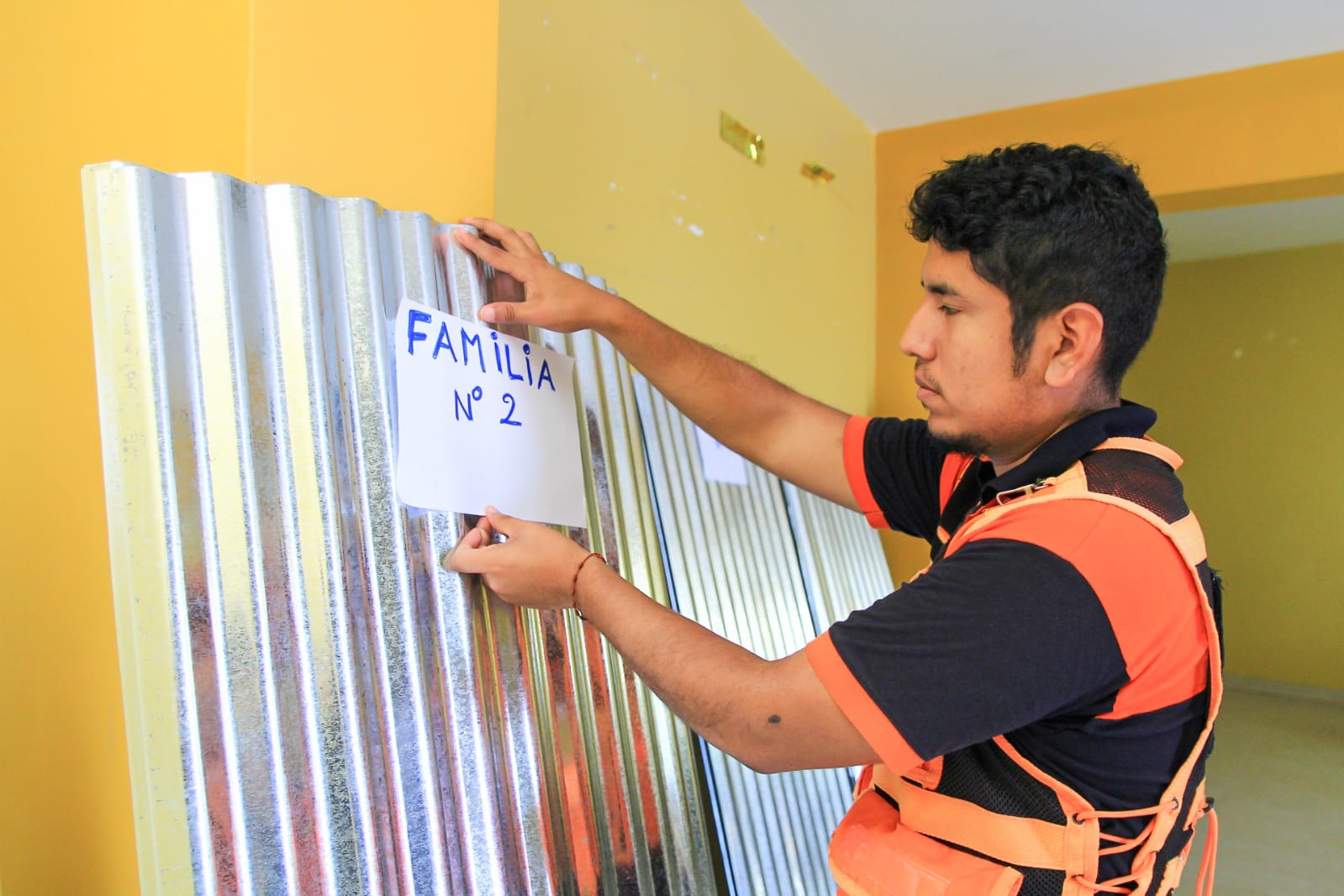 Familias fueron empadronadas