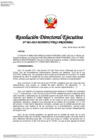 Vista preliminar de documento RDE n.° 063-2023-MINEDU-VMGI-PRONABEC