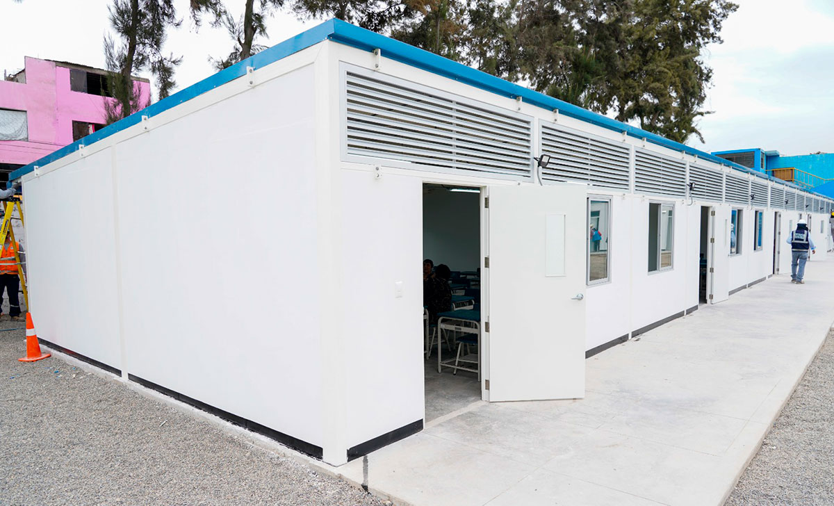 Escuelas Bicentenario entrega escuelas temporales a comunidades educativas del Paquete Piloto