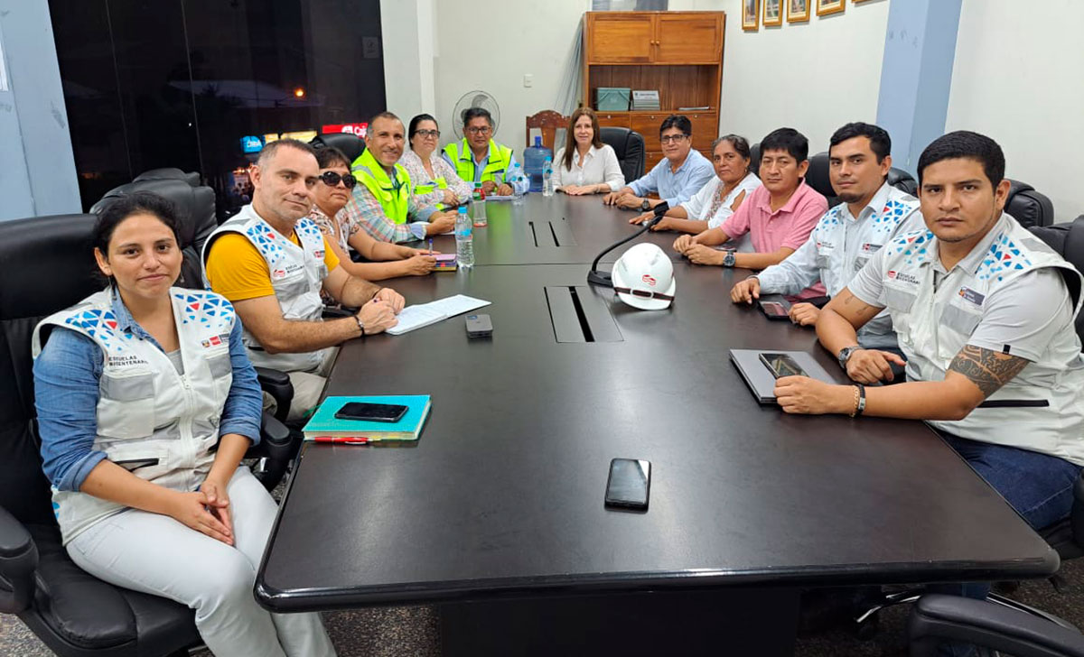 Sostuvimos reunión con Municipalidad Provincial de Padre Abad sobre proyecto de la IE Fernando Carbajal
