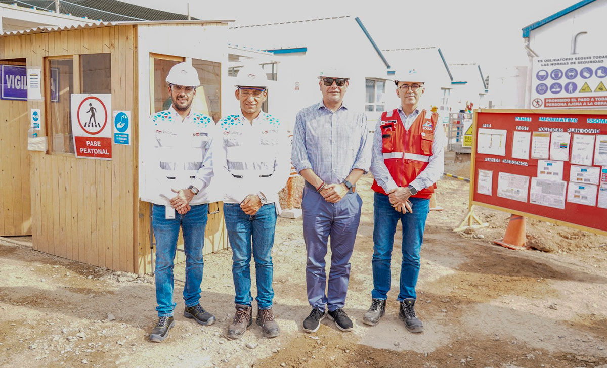 Inspeccionamos obras de las IIEE 7207 Mariscal Ramón Castilla y Javier Heraud en San Juan de Miraflores