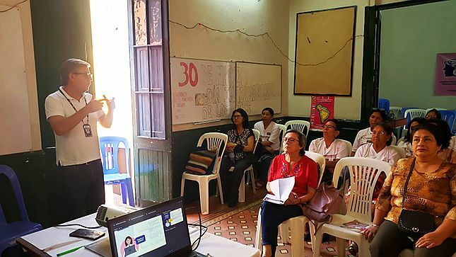 Trabajadoras del hogar fueron capacitadas por la ONP sobre beneficios y derechos previsionales