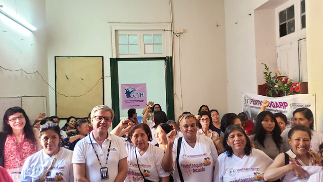 Trabajadoras del hogar fueron capacitadas por la ONP sobre beneficios y derechos previsionales