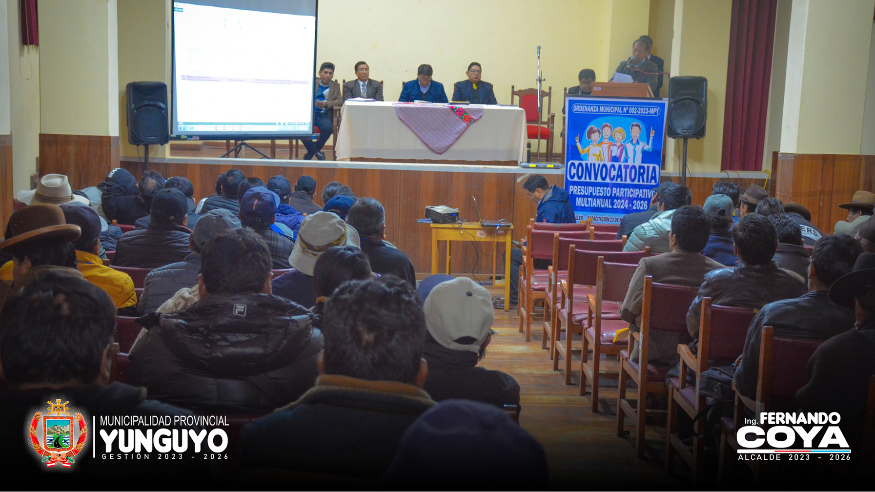 Municipalidad Provincial de Yunguyo Realizo II Taller de Presupuesto Participativo Multianual 2024-2026
