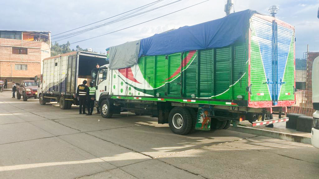 Como resultado de los 2 operativos articulados con la Policía Nacional del Perú, 6 personas fueron trasladadas a la Comisaria de Cajabamba y puestas a disposición de la Sección de Investigación Criminal de la Policía Nacional del Perú – SEINCRI.