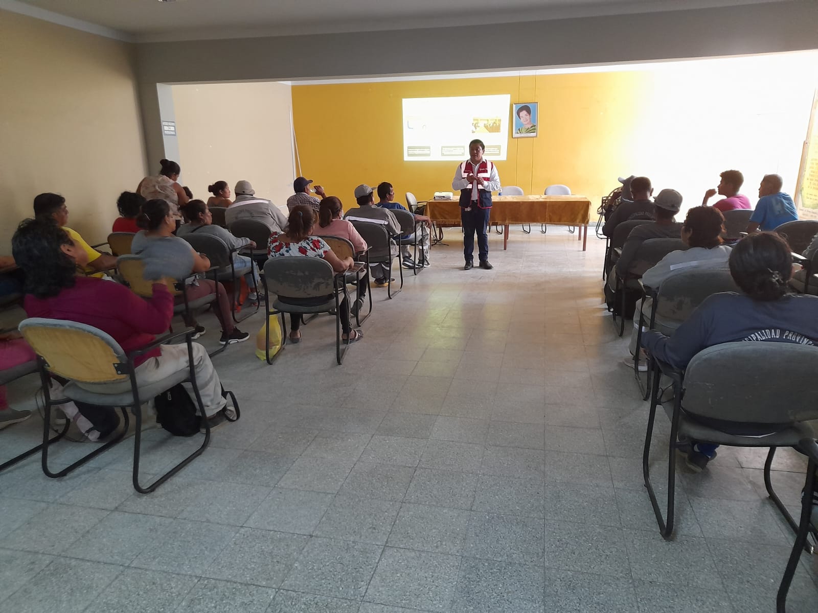 SUNAFIL BRINDA CAPACITACIÓN A OBREROS MUNICIPALES